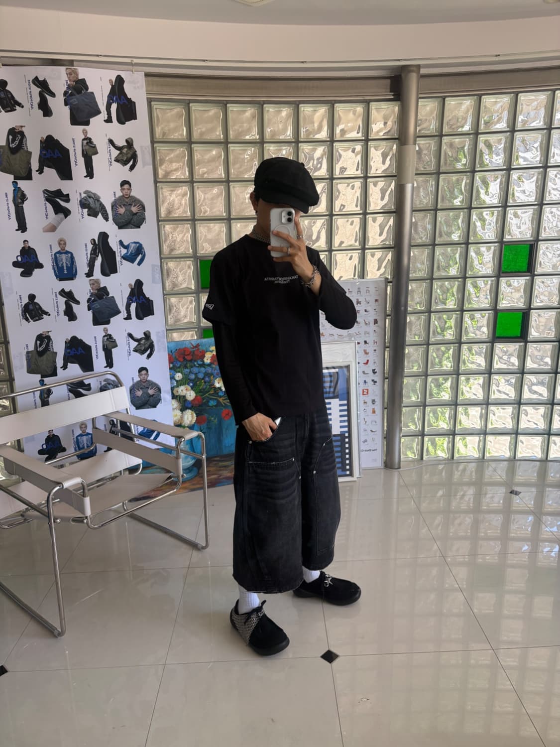 double knee baggy shorts 상품이미지7