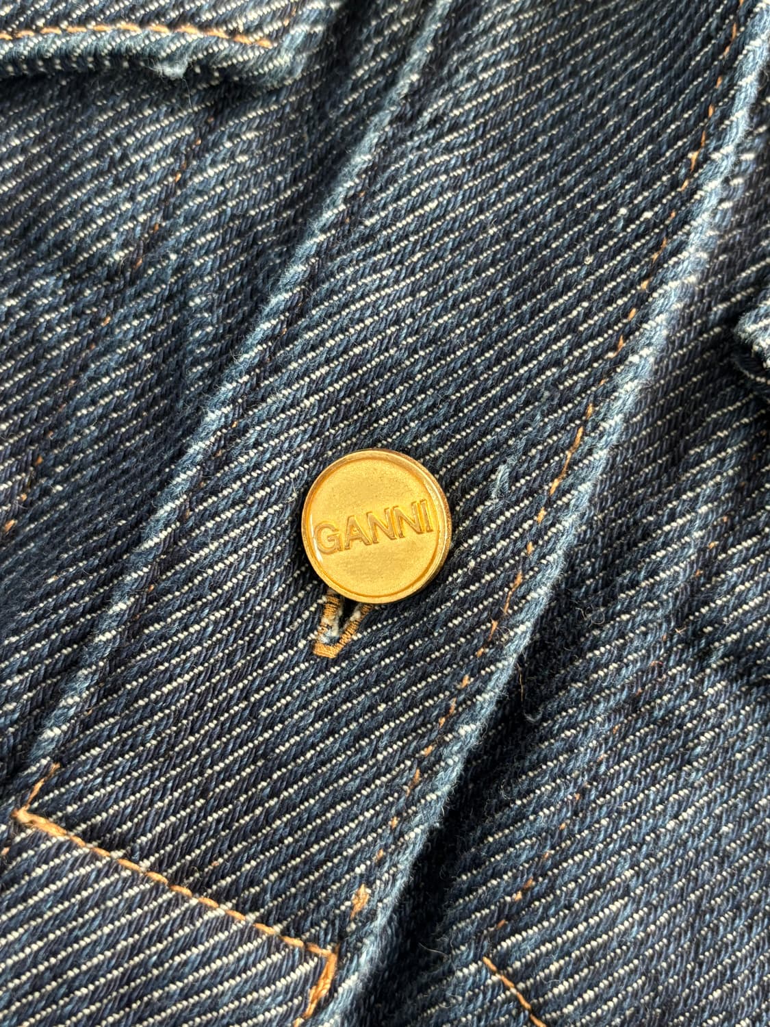 GANNI 가니 데님 미디 원피스 상품이미지6