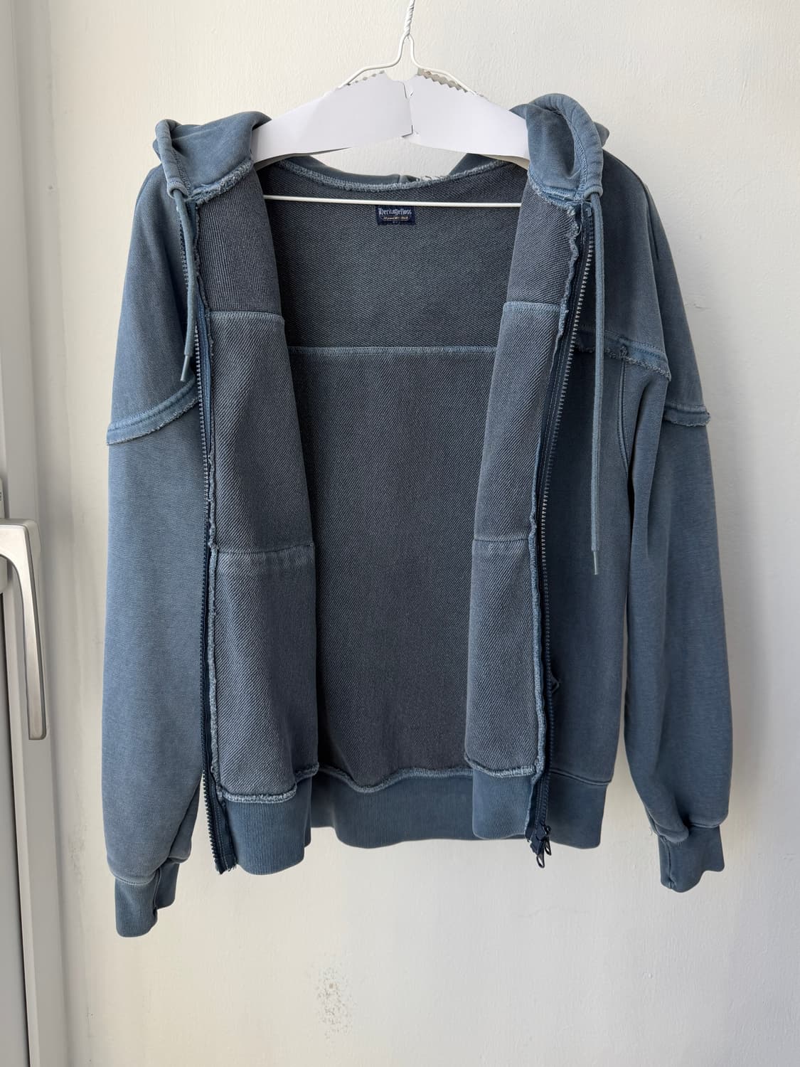 헤리티지플로스 후드집업 피그먼트 집업 후디 s 상품이미지3