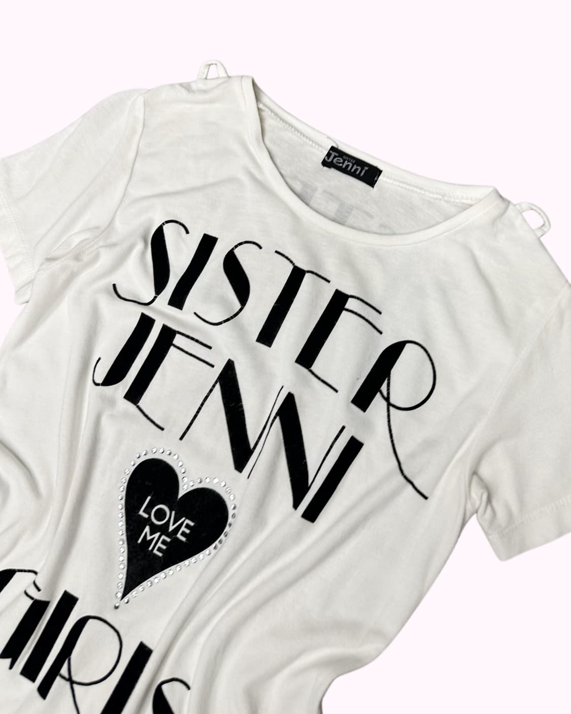 kitsch lettering cubic t-shirt 상품이미지3