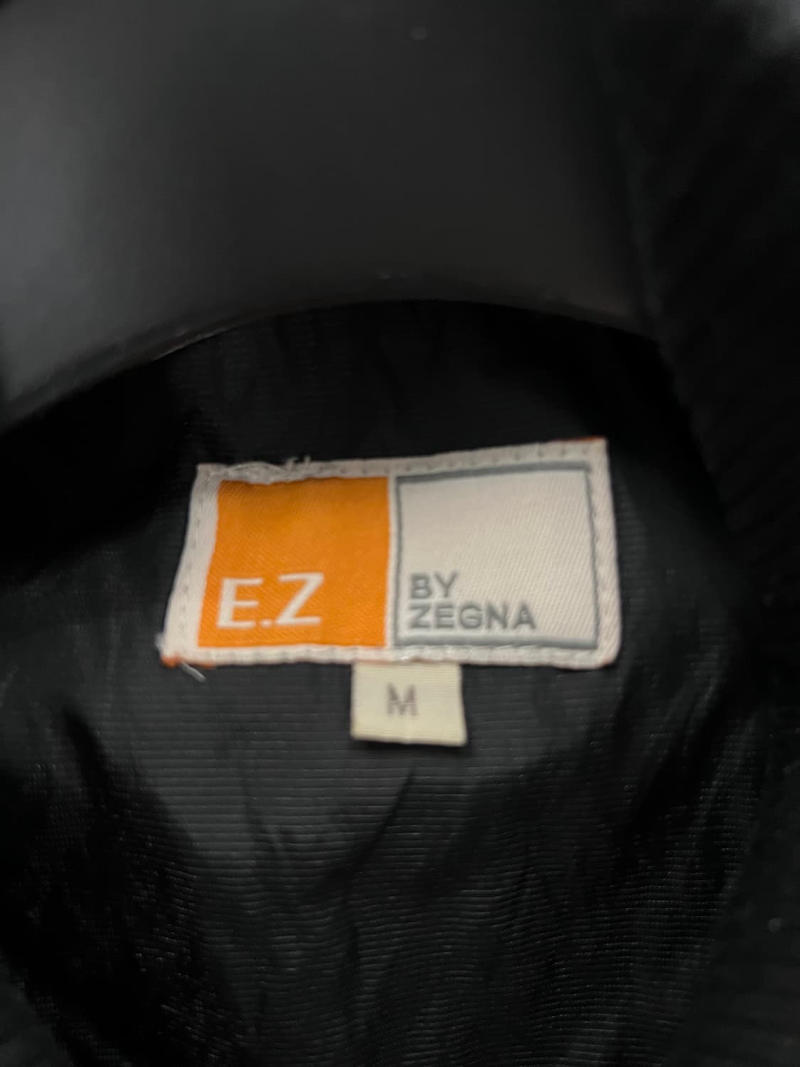 E.Z by Zegna 제냐 블랙 라이더 자켓 상품이미지8