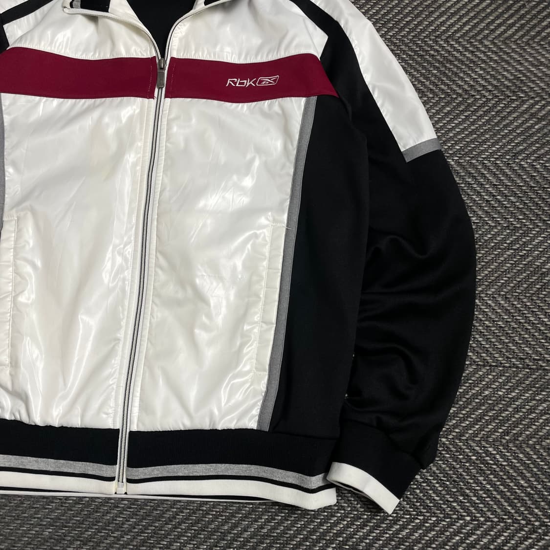 Reebok 올드스쿨 트랙탑 배색 져지 자켓y 4795 상품이미지3