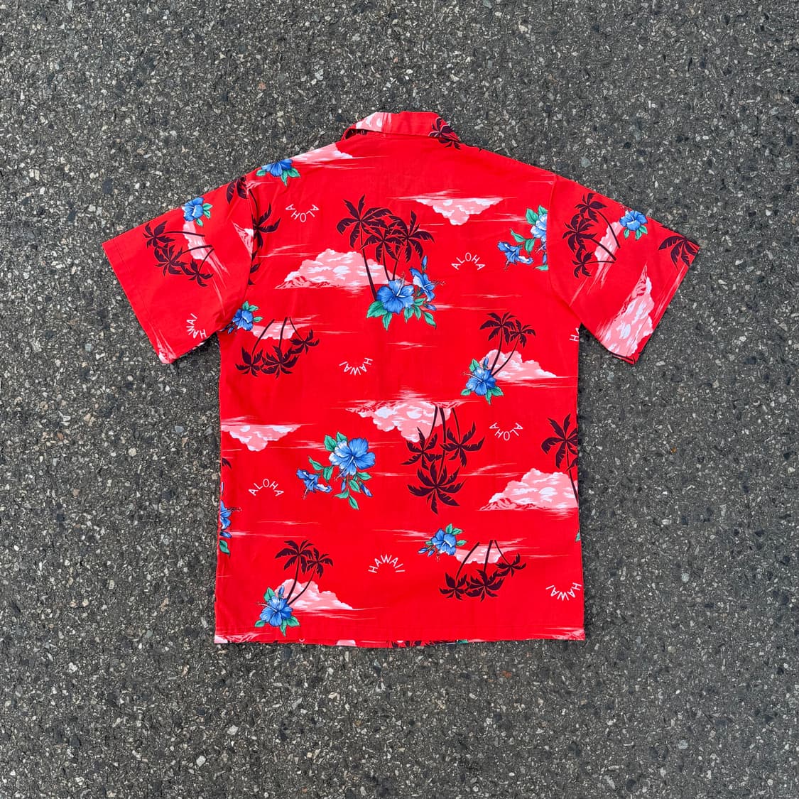 90‘s 아이케인 하와이안 셔츠 (Made in Hawaii USA) 상품이미지2