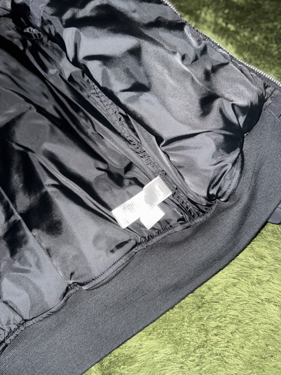 [L] 알파인더스트리 퀼티드 MA-1 푸퍼 자켓 블랙 상품이미지7