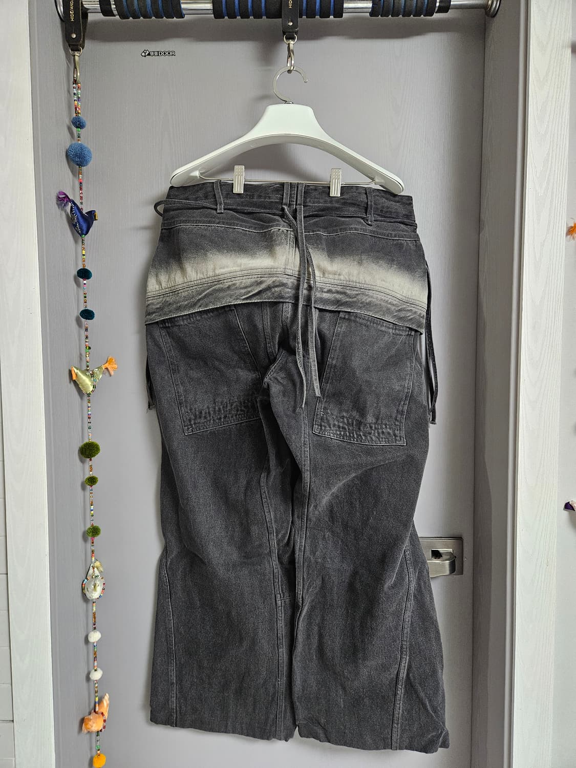 코스트퍼킬로 Cost per Kilo 워싱 와이드 데님 XL 상품이미지4