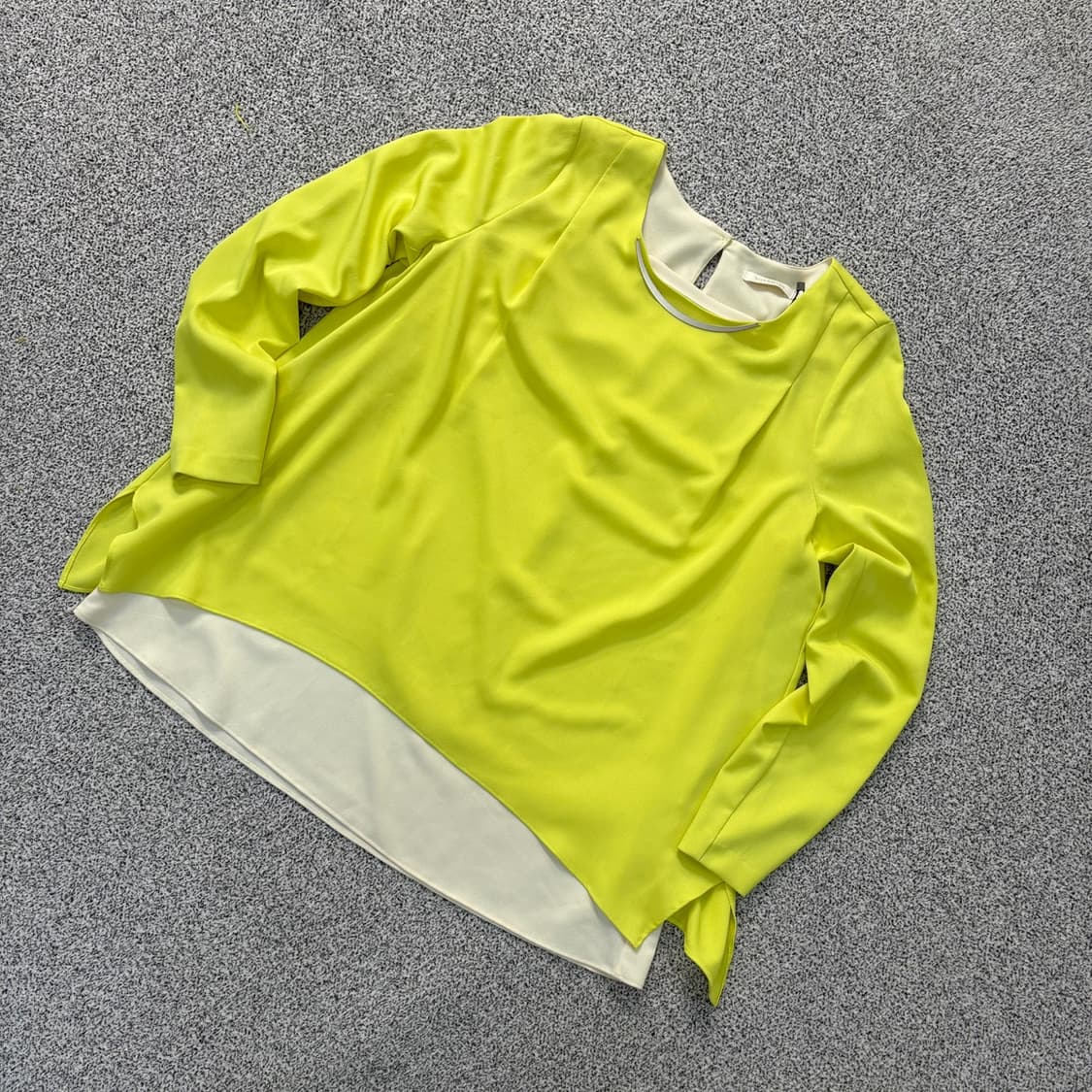 88 새상품 쉬즈미스 레이어드 블라우스 0414J 상품이미지1