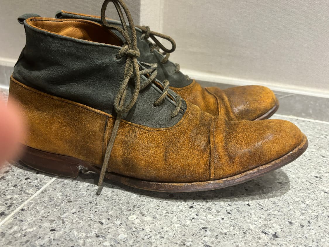 Paul harden shoemakers 스웨이드 더비 상품이미지2
