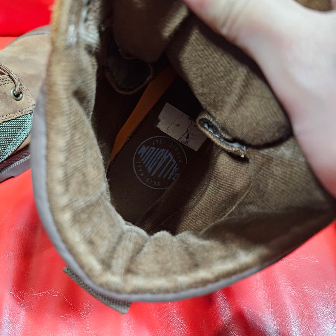 팔라디움(Palladium) 커프 레더 가죽 워커 부츠 43size 상품이미지8