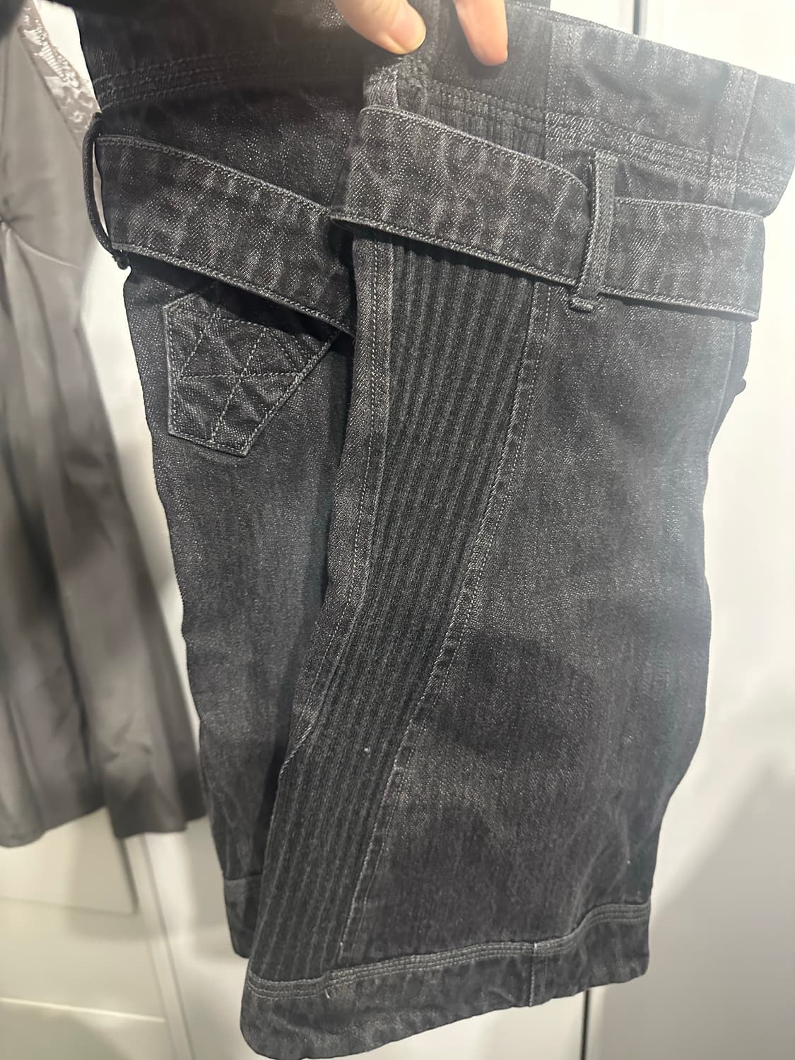 aesynctx 에이시네틱스 데님 벨티드 레그워머  상품이미지2