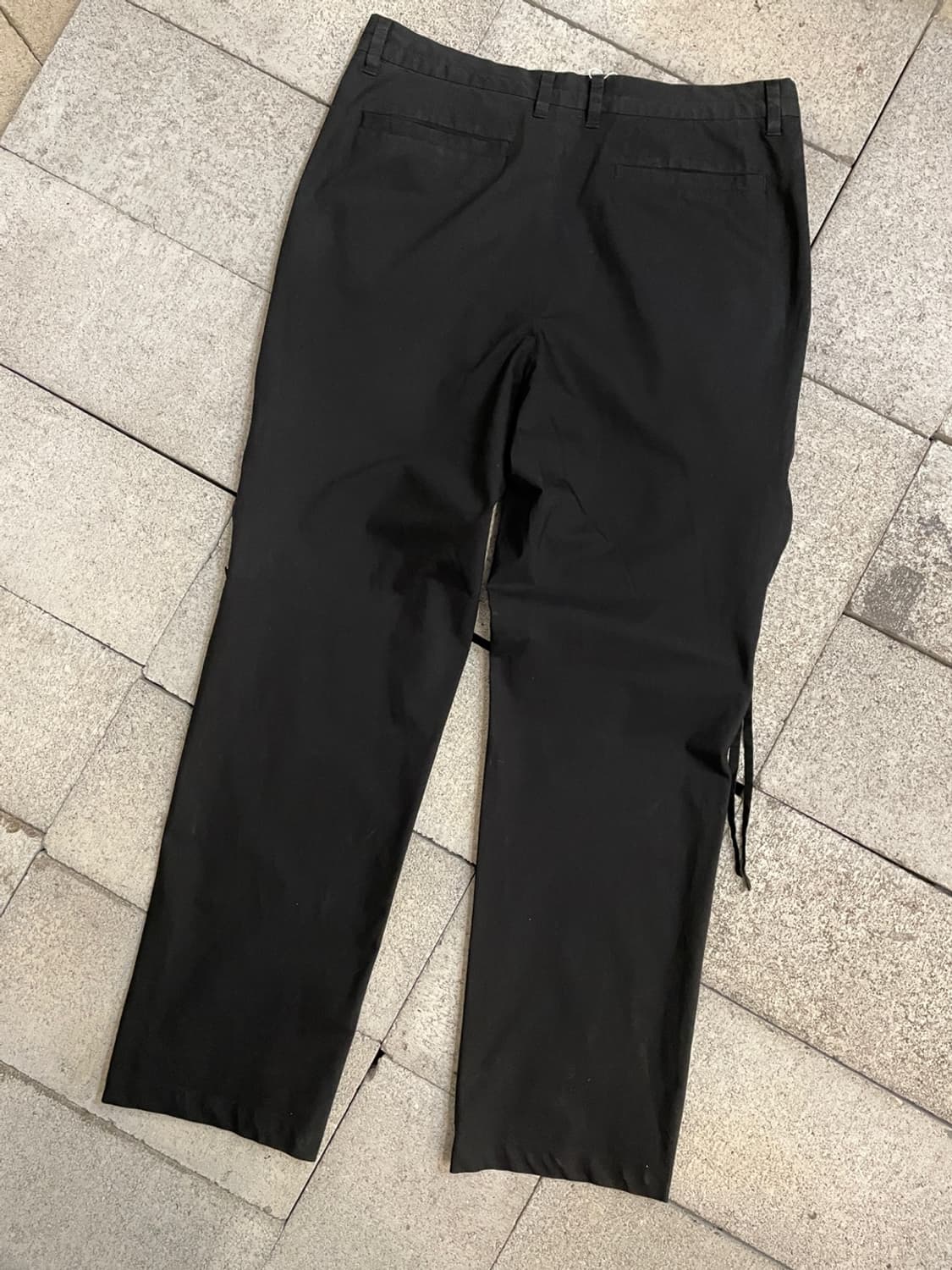 언더커버리즘 언더커버 지퍼 디테일 스트레이트 레그 팬츠 상품이미지5