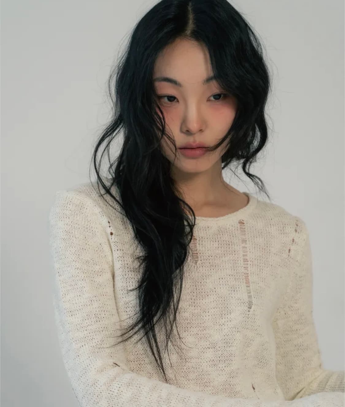 지제뮤지엄 빈티지 프린지 니트 vintage fringe knit 상품이미지2