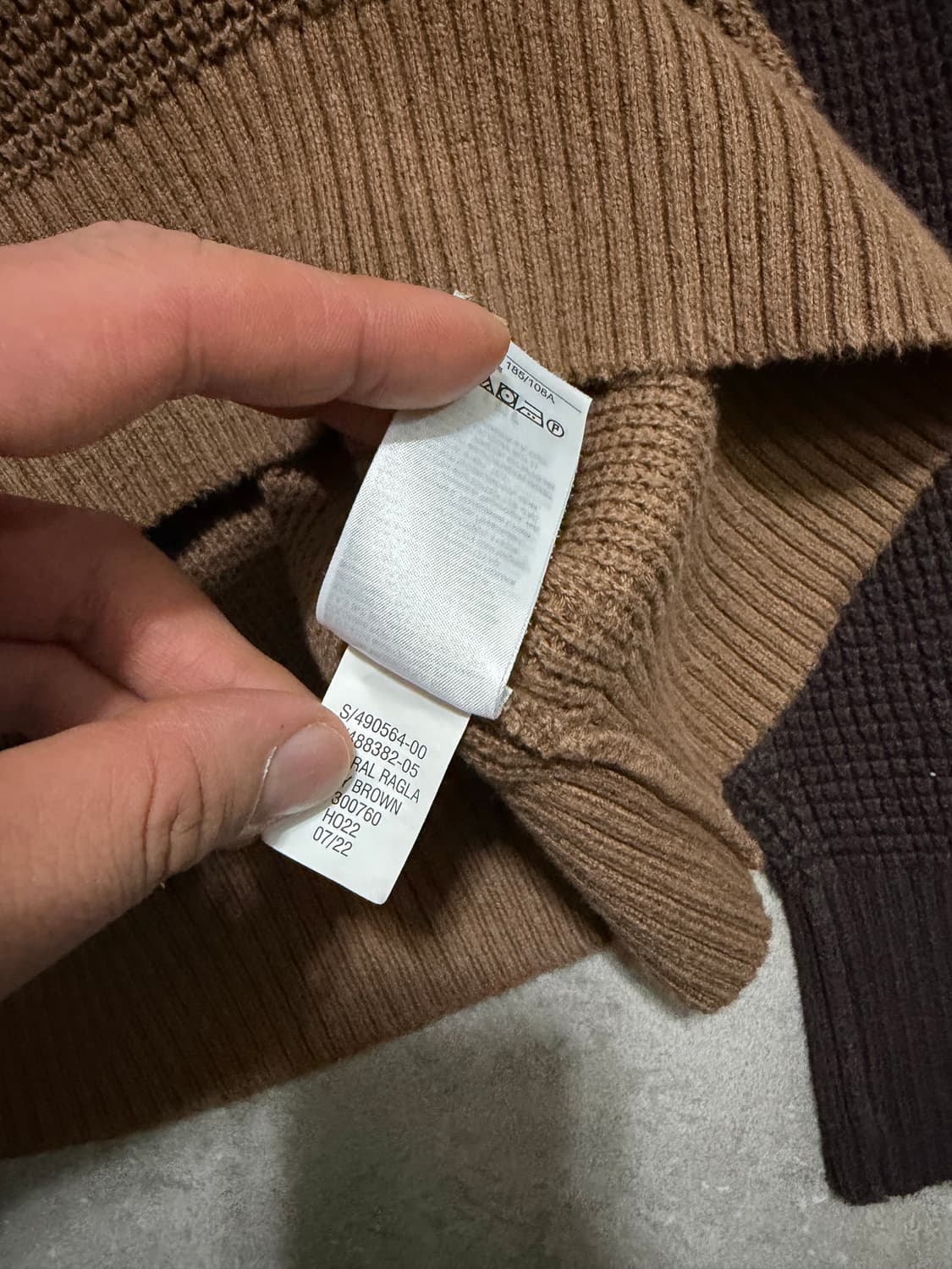 GAP  갭  헤비 코튼 빈티지 와플 니트 105size  상품이미지5