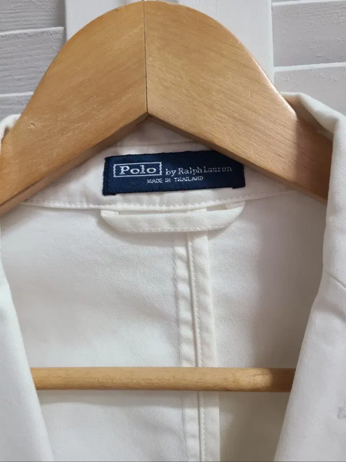 폴로 랄프로렌 화이트 블레이저 자켓 상품이미지3