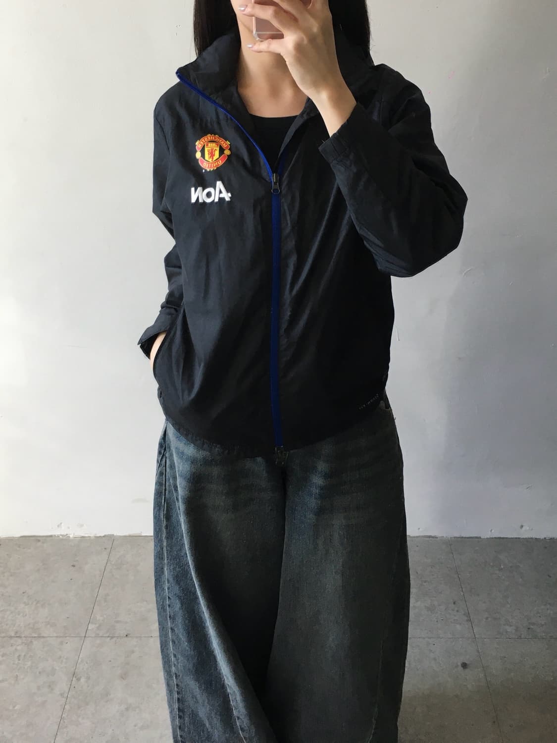 나이키 맨체스터 유나이티드 바람막이 상품이미지1