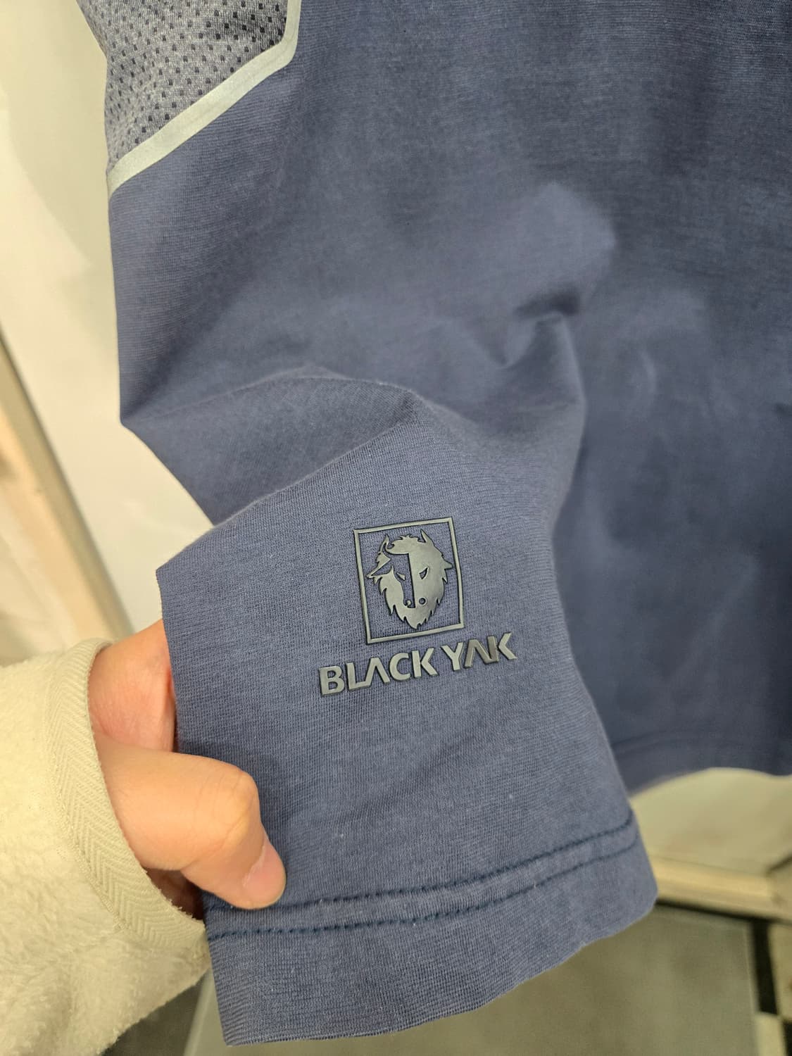 100,L )) BLACK YAK 블랙야크 카라 반팔티셔츠! 상품이미지3