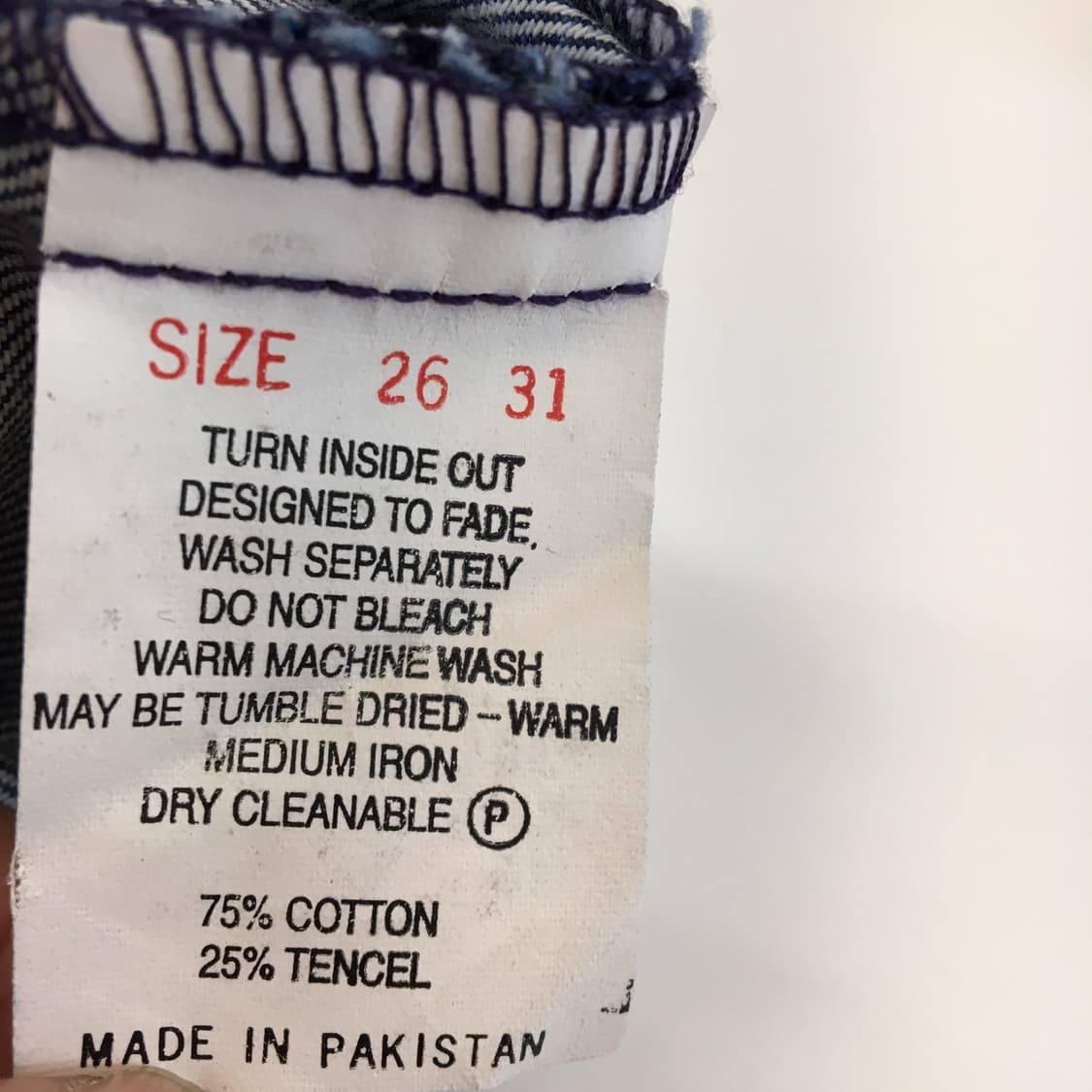 리바이스 00s 엔지니어드진 텐셀원단 26 인치  상품이미지6