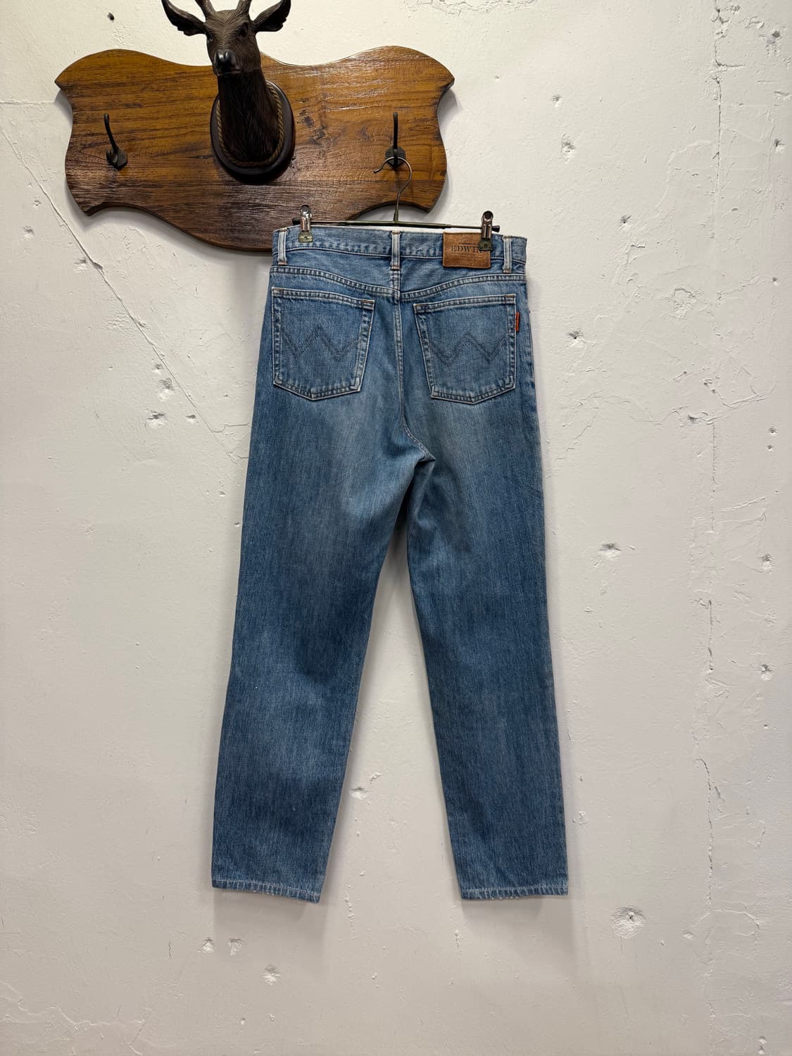 (30inch) EDWIN 에드윈 Light Blue Washed Den 상품이미지2