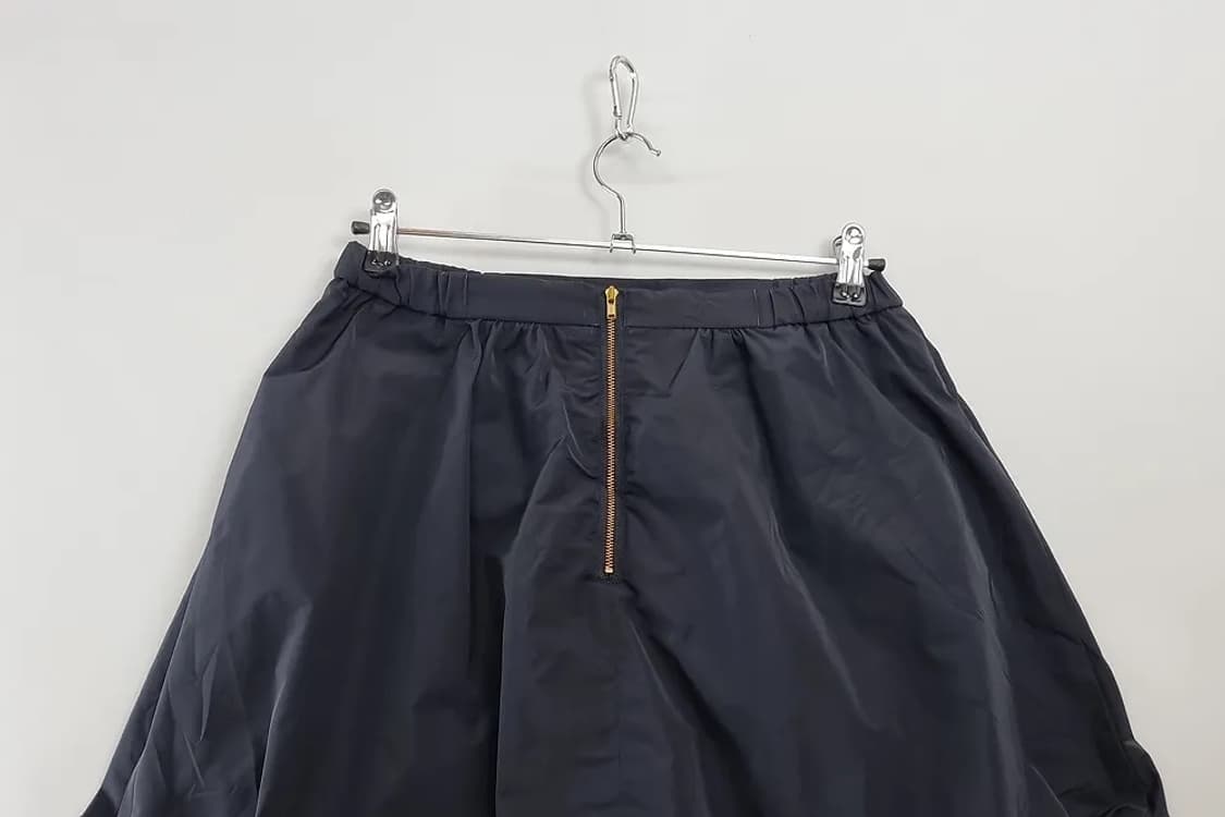 글로벌워크 블랙  벌룬 미니스커트 상품이미지6