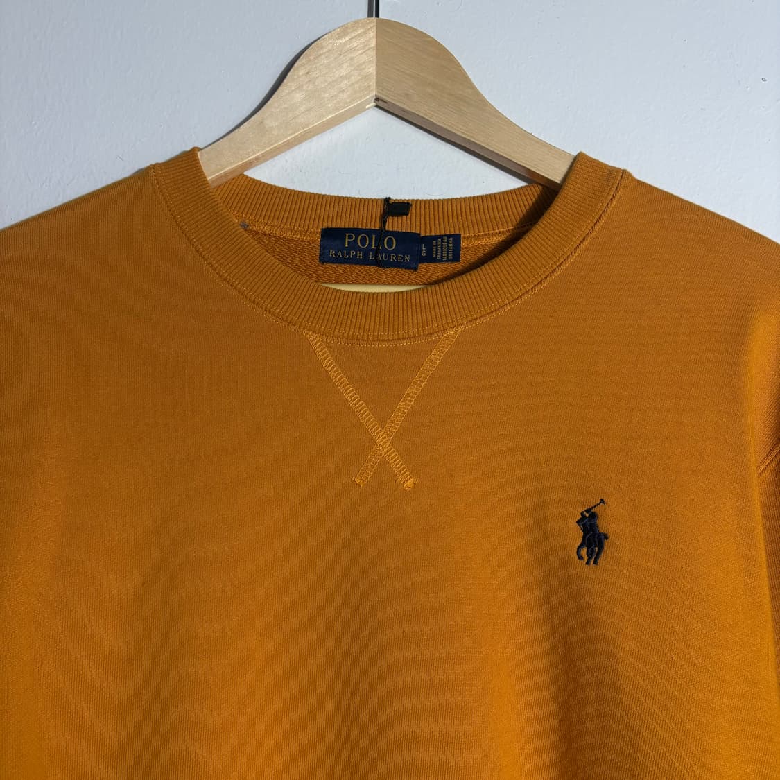 폴로 랄프로렌 머스타드 맨투맨 (무료배송) 상품이미지2