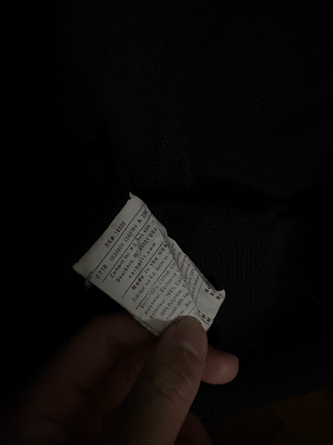 칼하트 덕엑티브 자켓 m 상품이미지4