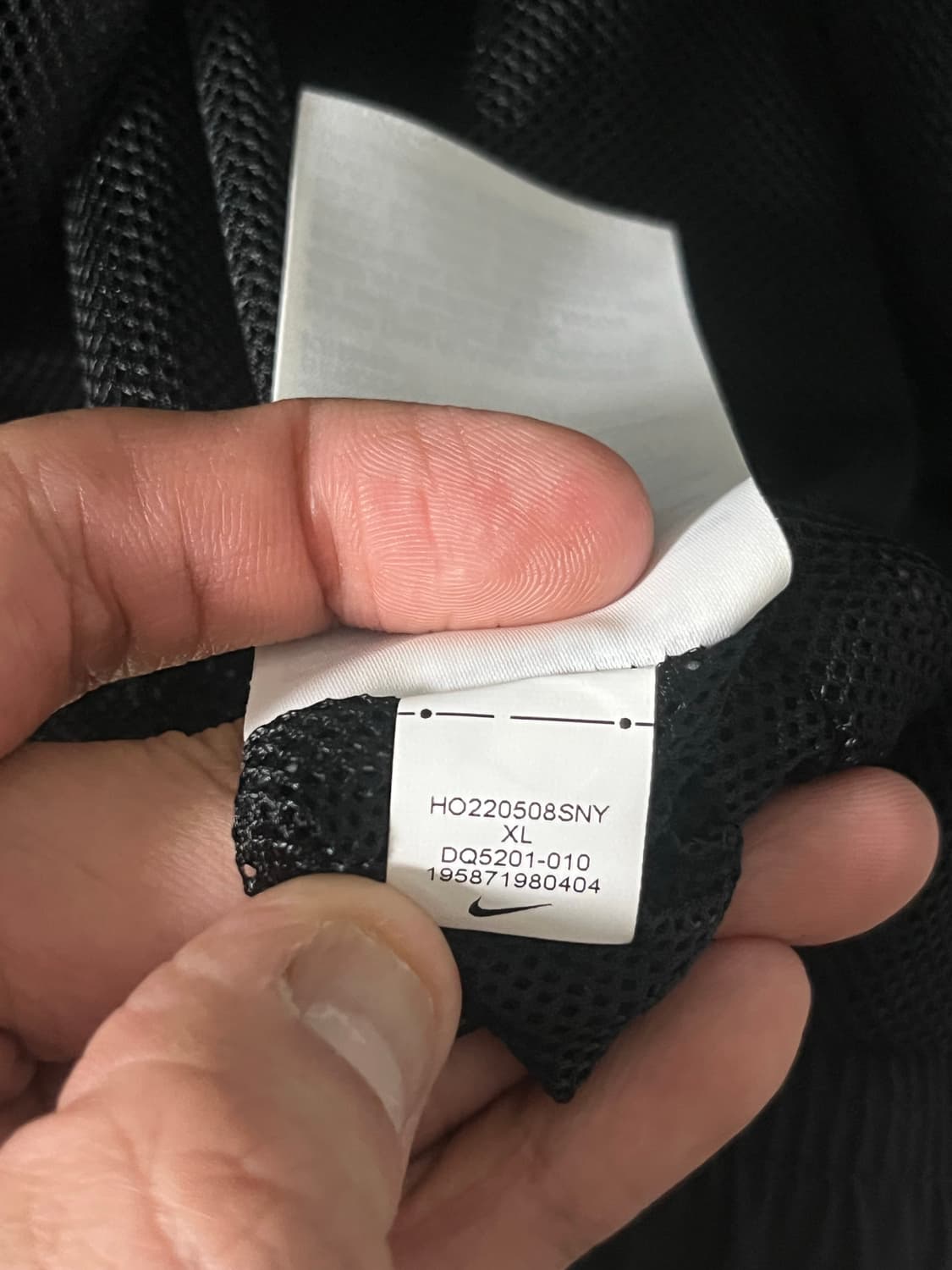 나이키 NRG 솔로 스우시 우븐 트랙 자켓 블랙 - 아시아 상품이미지4