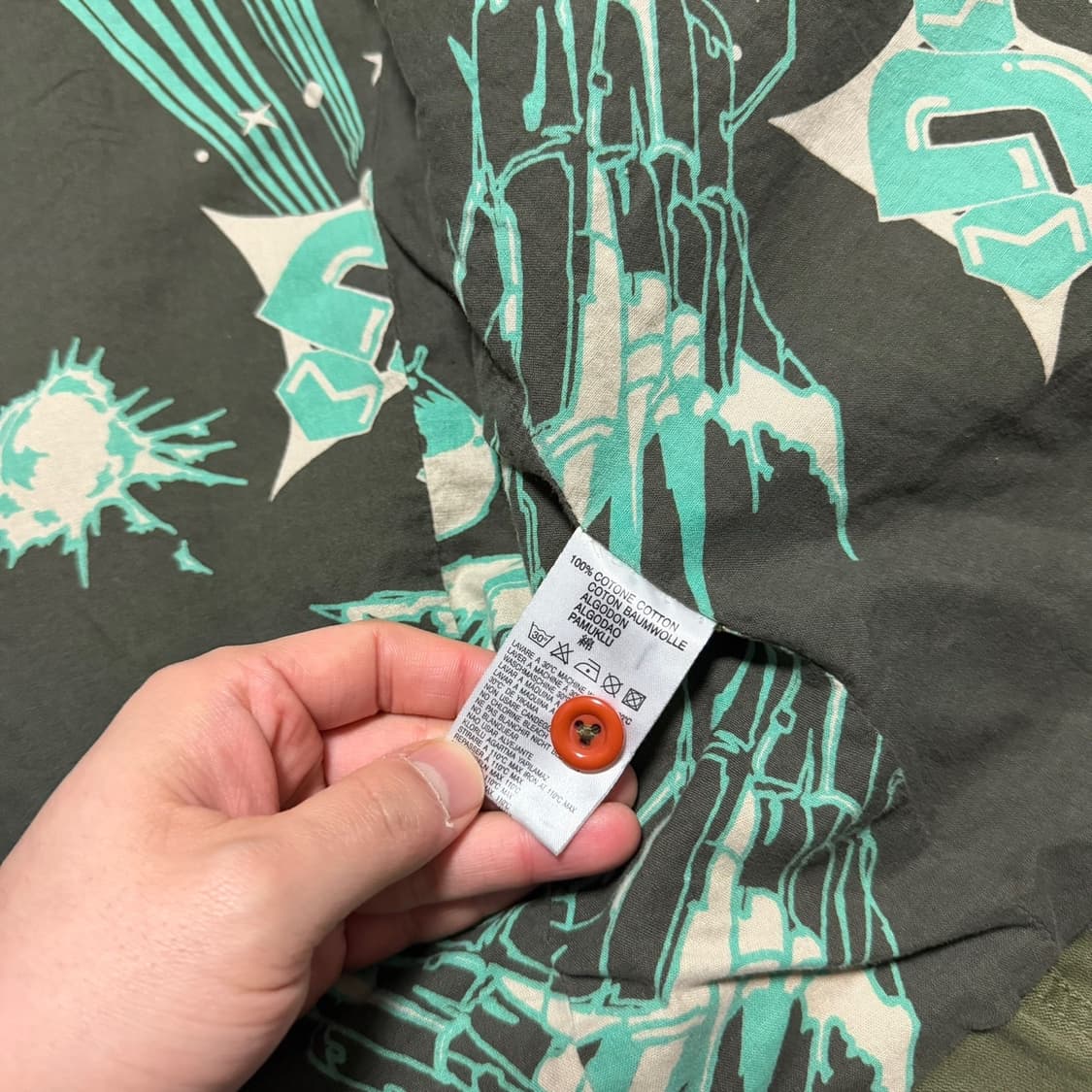 DIESEL 올드 디젤 빈티지 코튼 디테일 스윙톱 자켓 상품이미지5