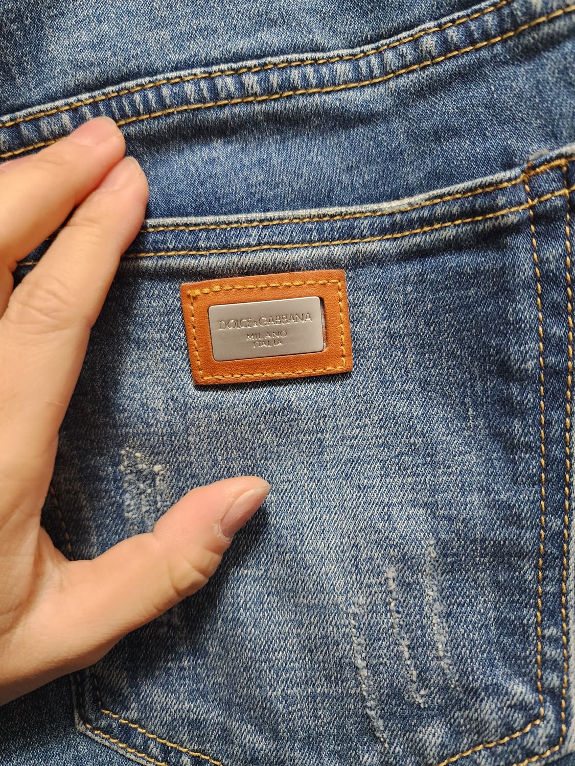 돌체앤가바나 D&G 디트로이드진 데님 상품이미지5