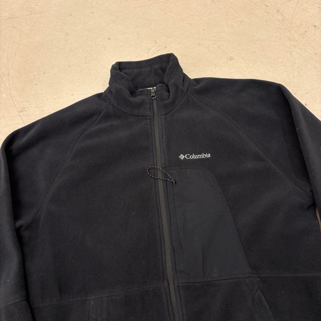 컬럼비아 스몰로고 플리스 집업 상품이미지2