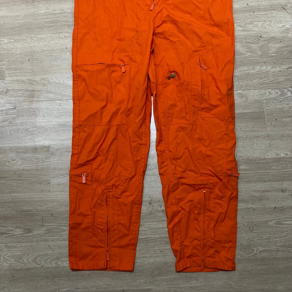 로스코 공군 밀리터리 플라이트 점프수트 [오렌지] S/90 상품이미지3