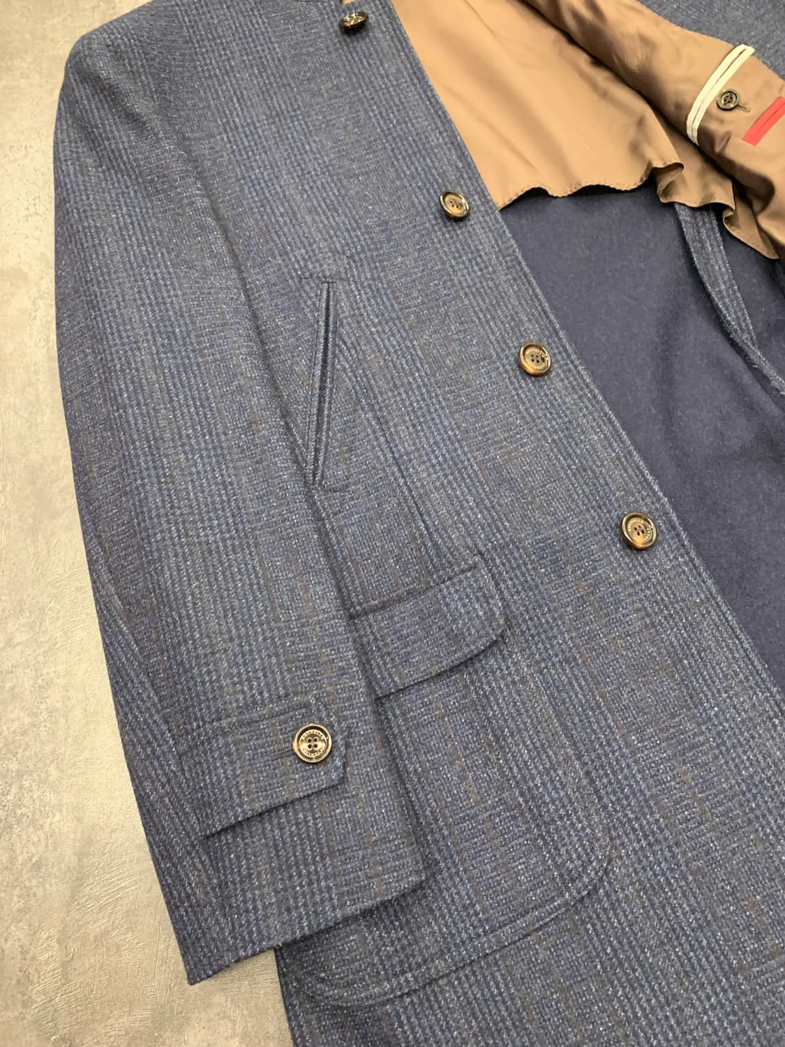 브루넬로 쿠치넬리 얼스터-싱글코트(라나 울)48 사이즈-해외발송 상품이미지5