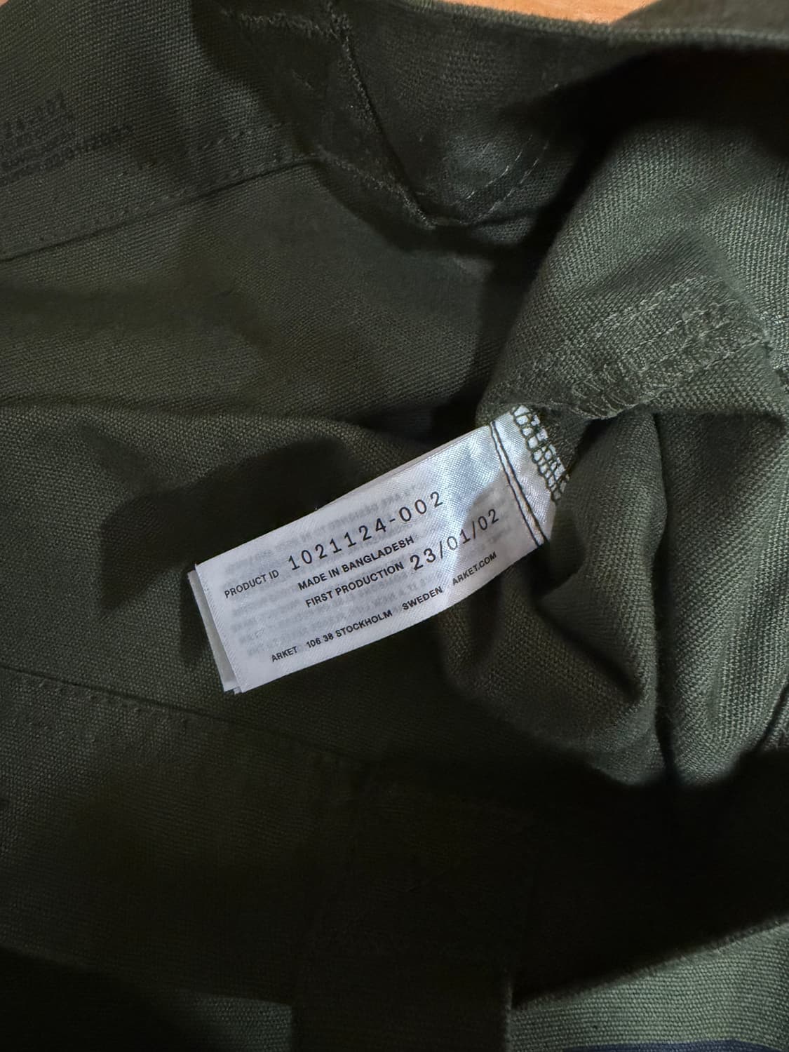 아르켓 에코백 카키 상품이미지2