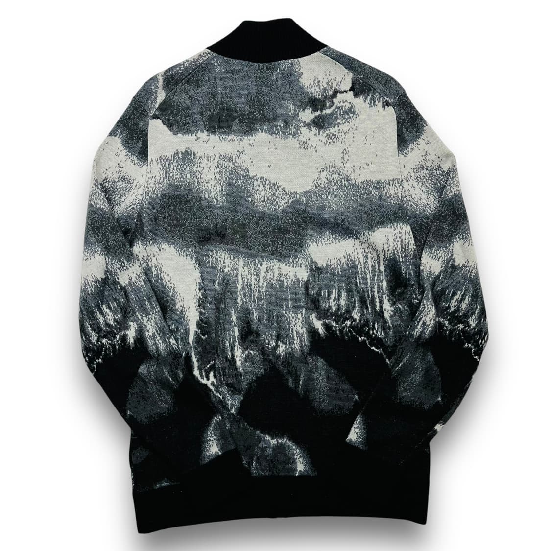 아르마니 익스체인지 설산 투웨이 니트 블루종 상품이미지4