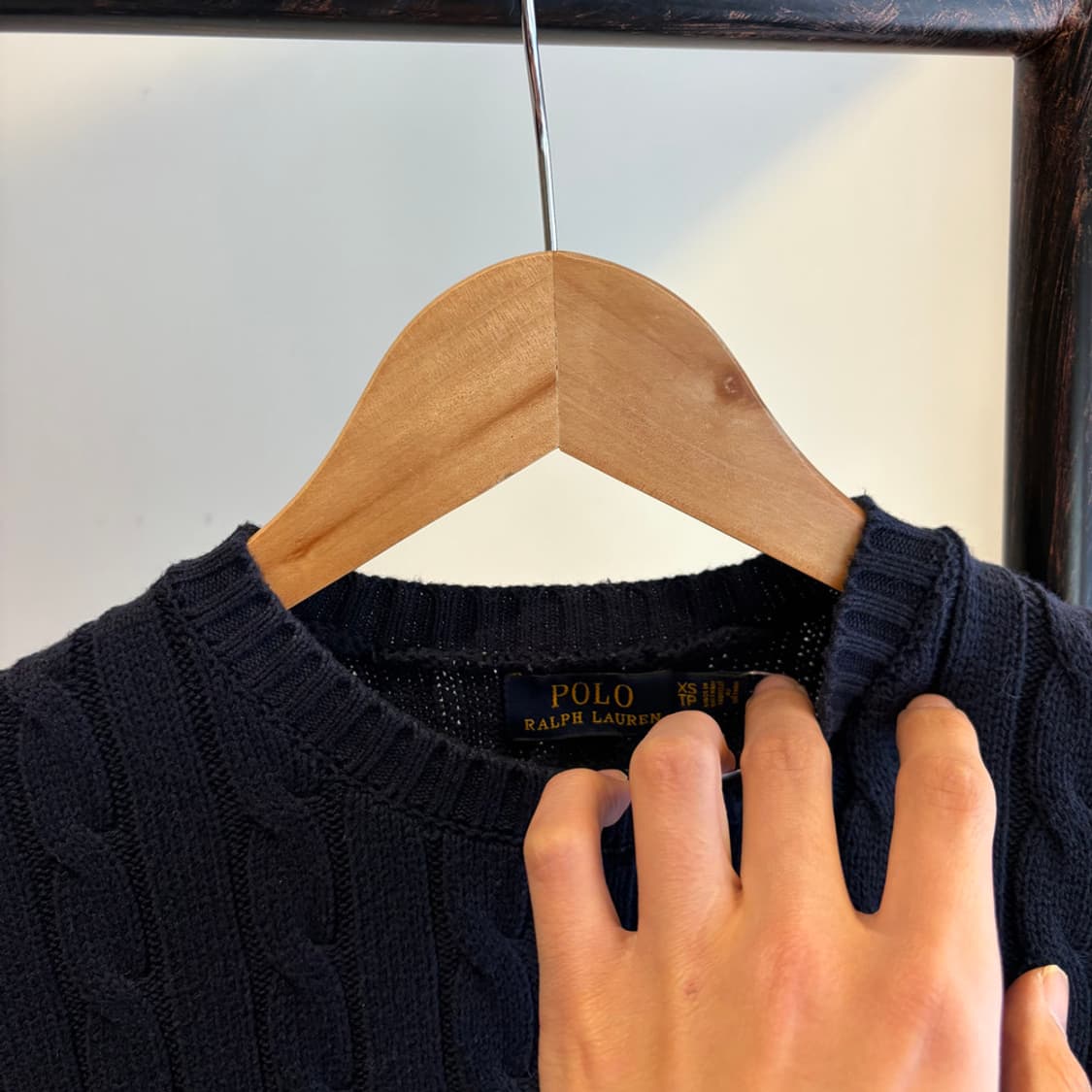 16092 - 폴로 랄프로렌 네이비 케이블 니트 상품이미지5