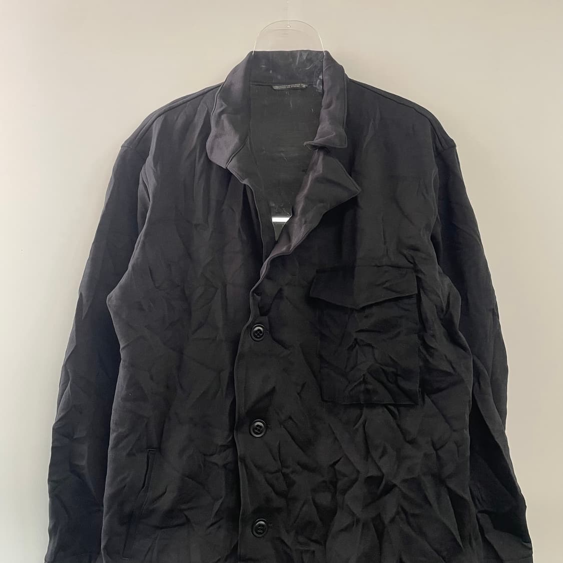 요지 야마모토 크링클 자켓 상품이미지5