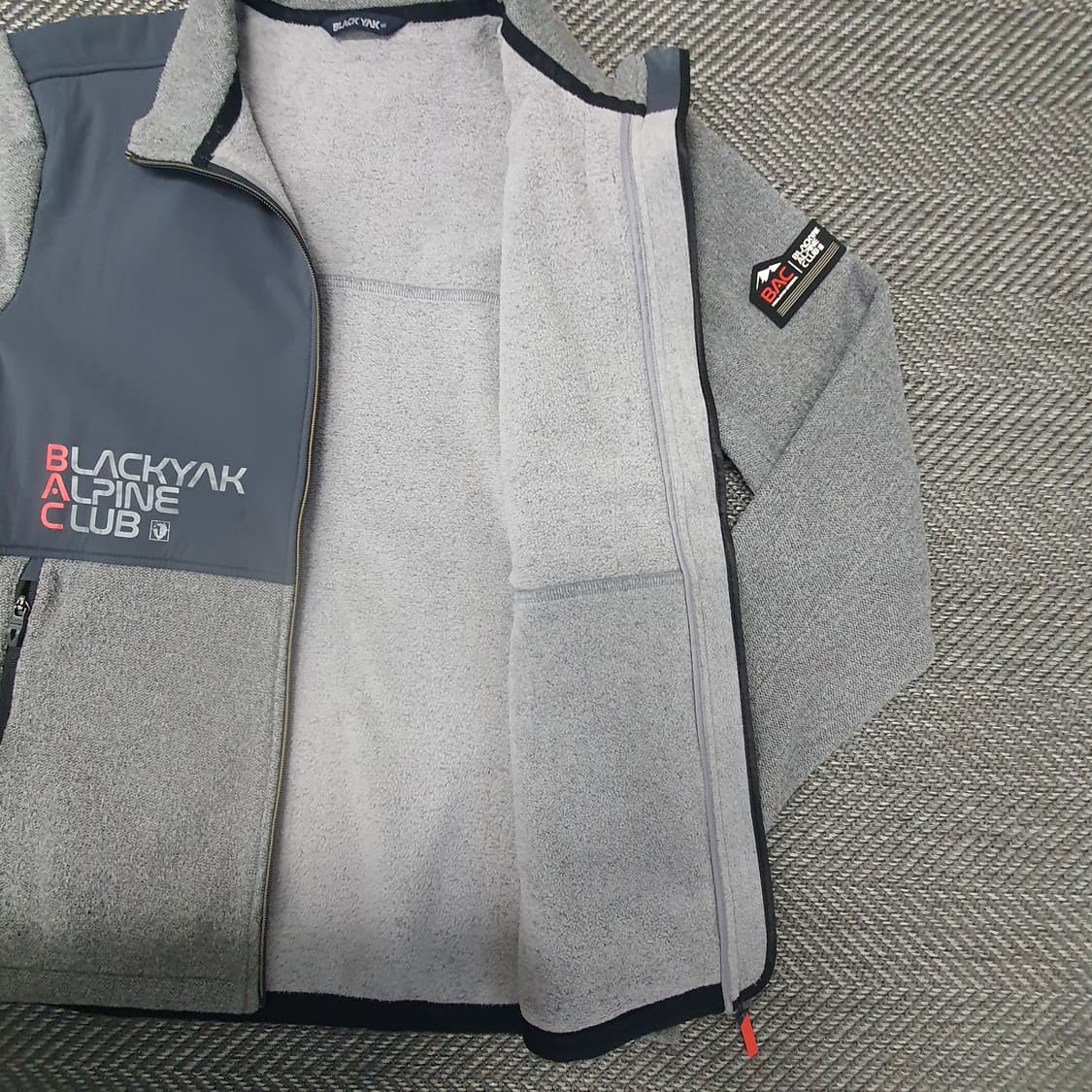 블랙야크 기모 간절기 자켓 남자105 상품이미지6