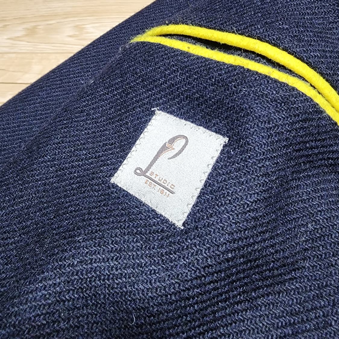 [50] 루비암 Lubiam / 울 코트 네이비 상품이미지6