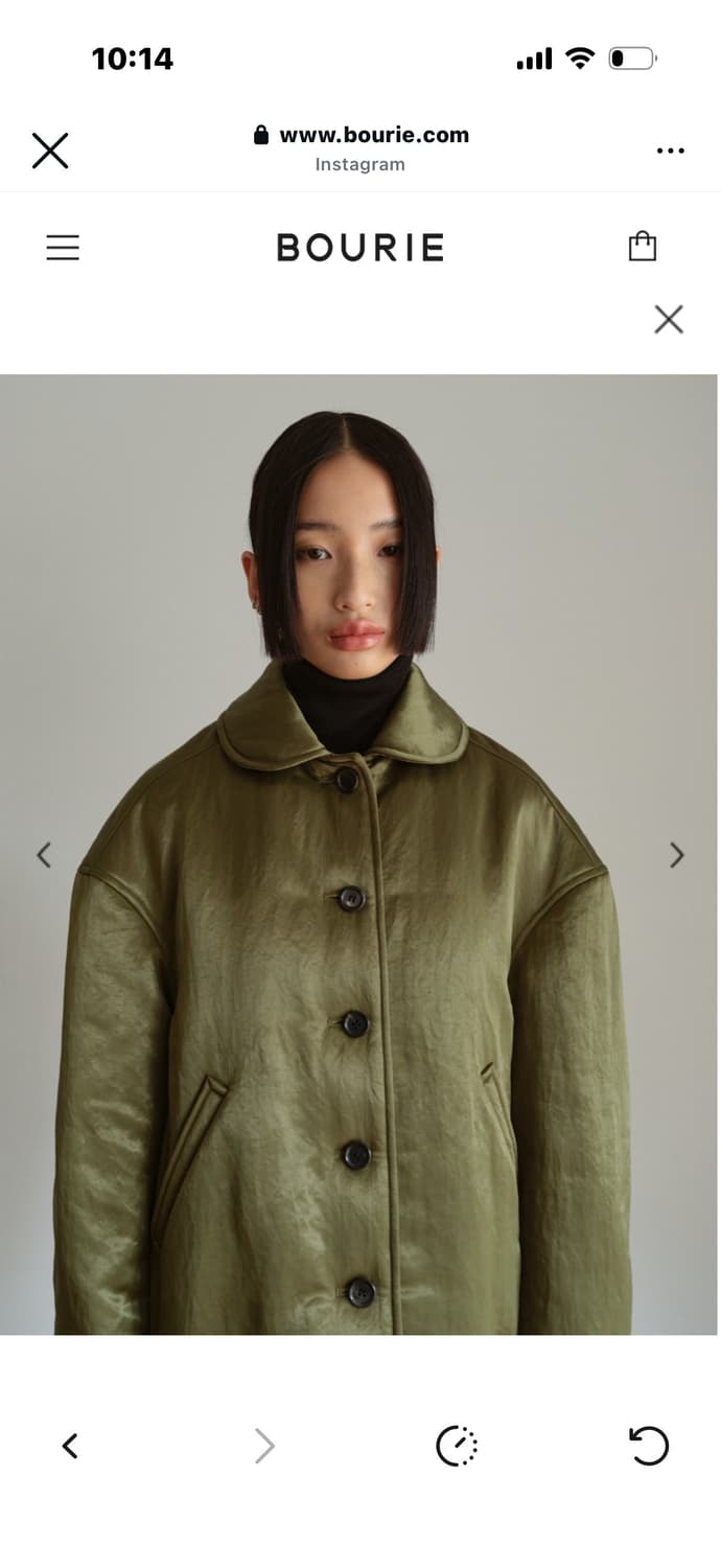 bourie 부리 패딩코트 블랙 상품이미지1