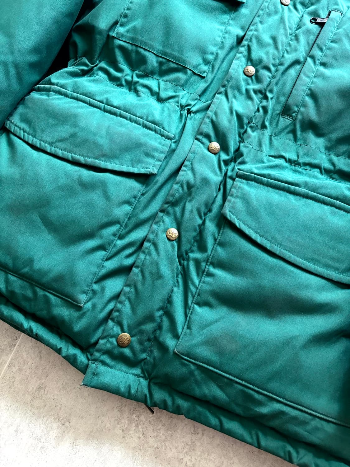 80's 에디 바우어 Ridgeling 구스 다운 파카 M 상품이미지3