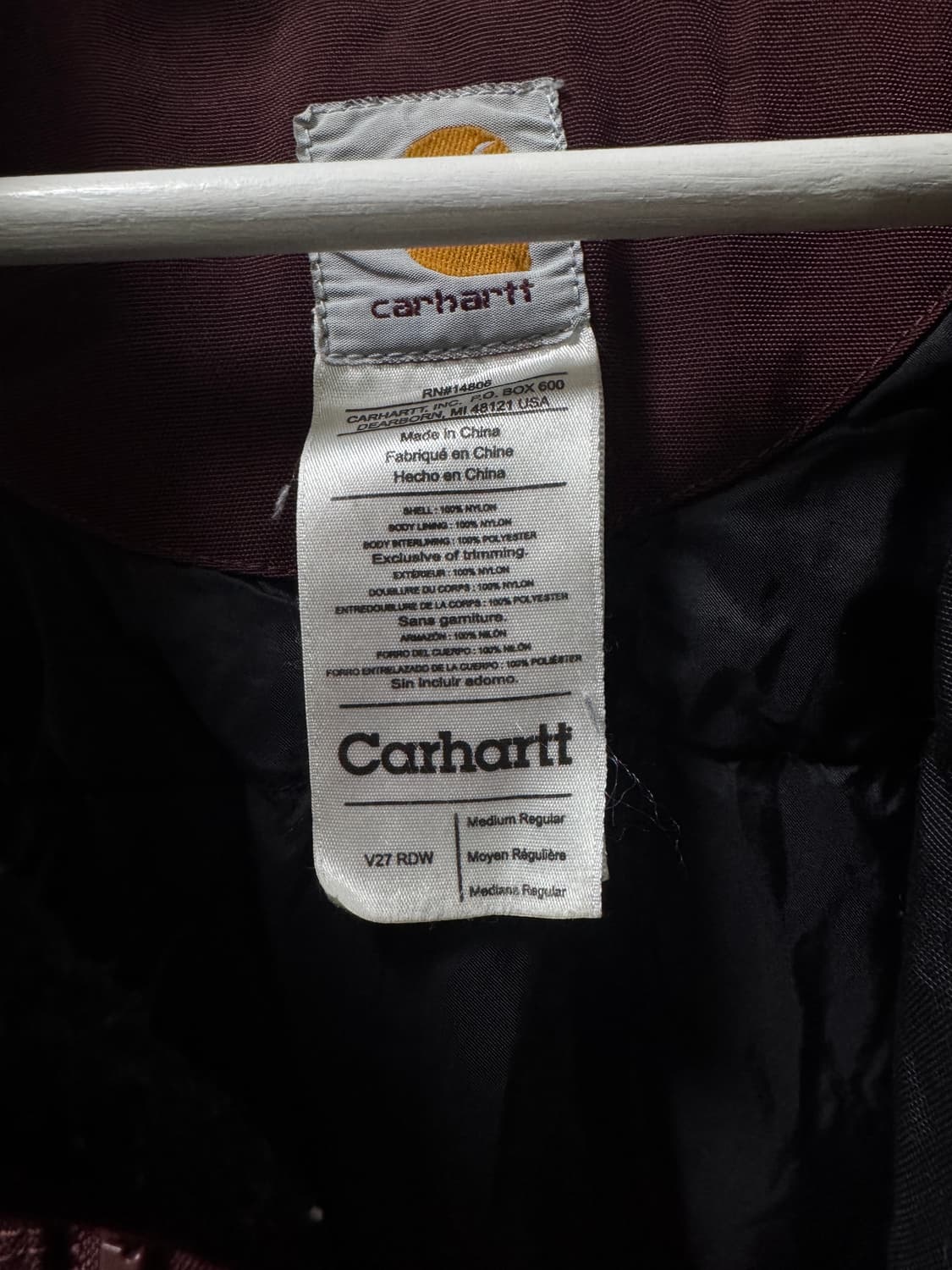 칼하트 패딩조끼 M사이즈 판매합니다  상품이미지2