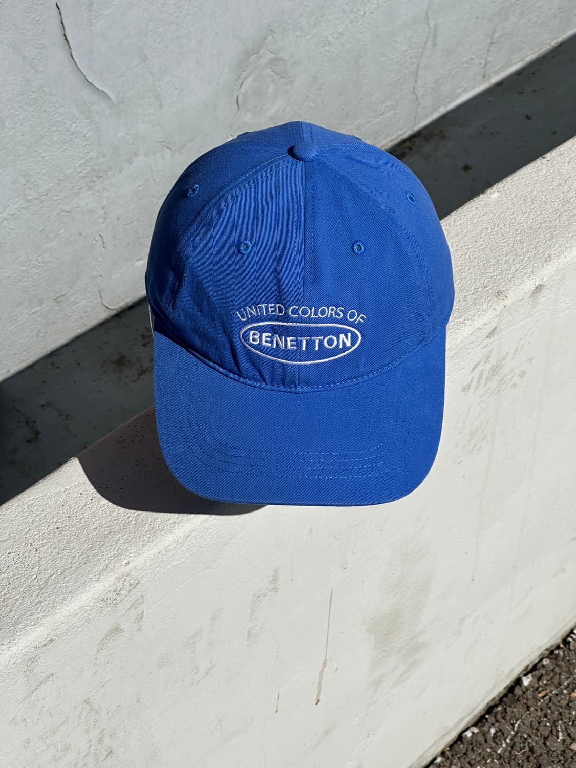 [F] 베네통 블루 볼캡 모자 상품이미지1