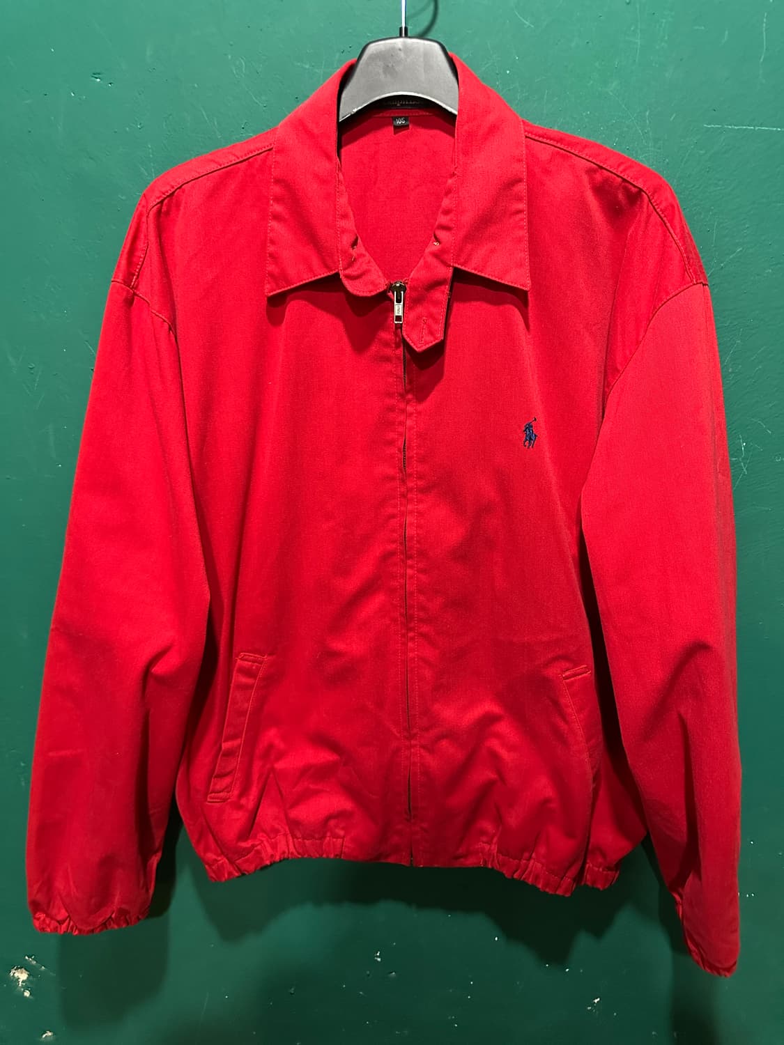 90s 폴로 일경물산 스윙톱자켓 레드105 상품이미지1