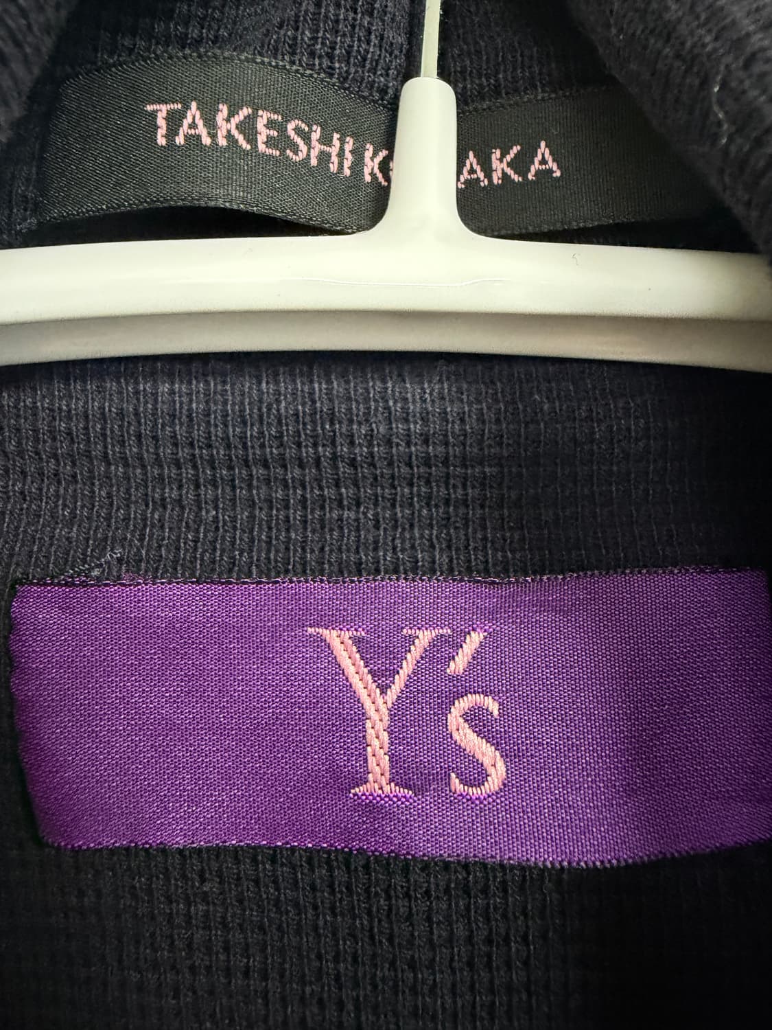 요지야마모토 TAKESHI KOSAKA by Y's 블랙 코트 상품이미지3