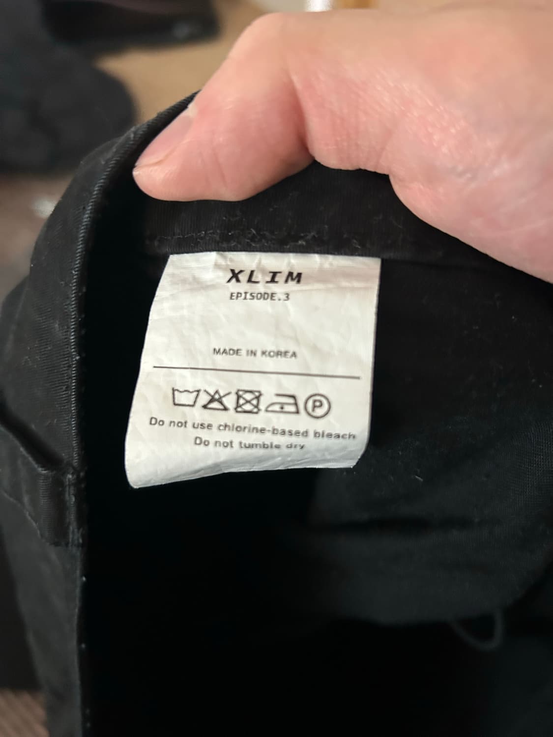 [3] EP.3 02 TROUSERS BLACK 상품이미지3