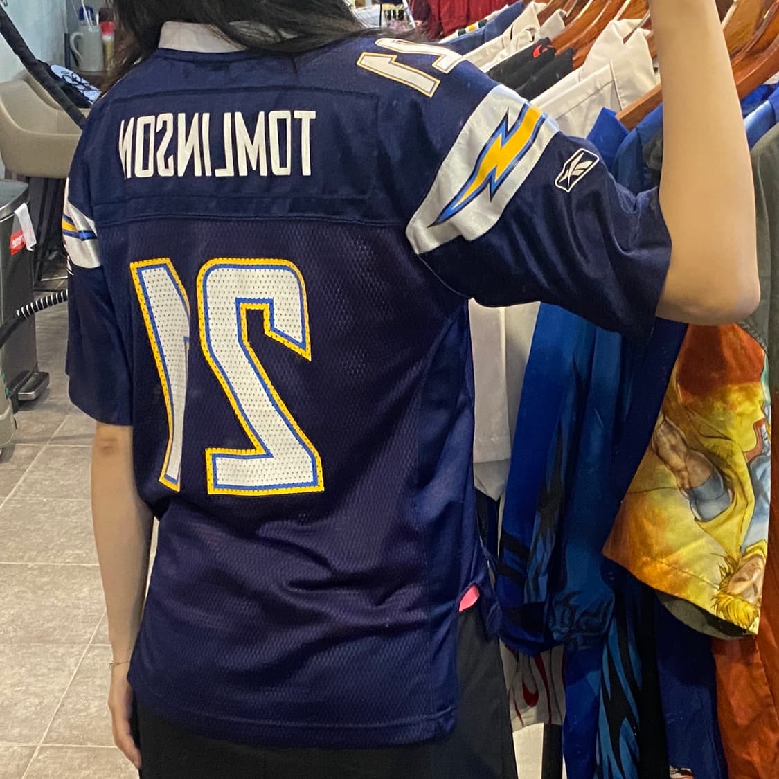[NO.9] NFL 풋볼 져지 반팔티 네이비 상품이미지6