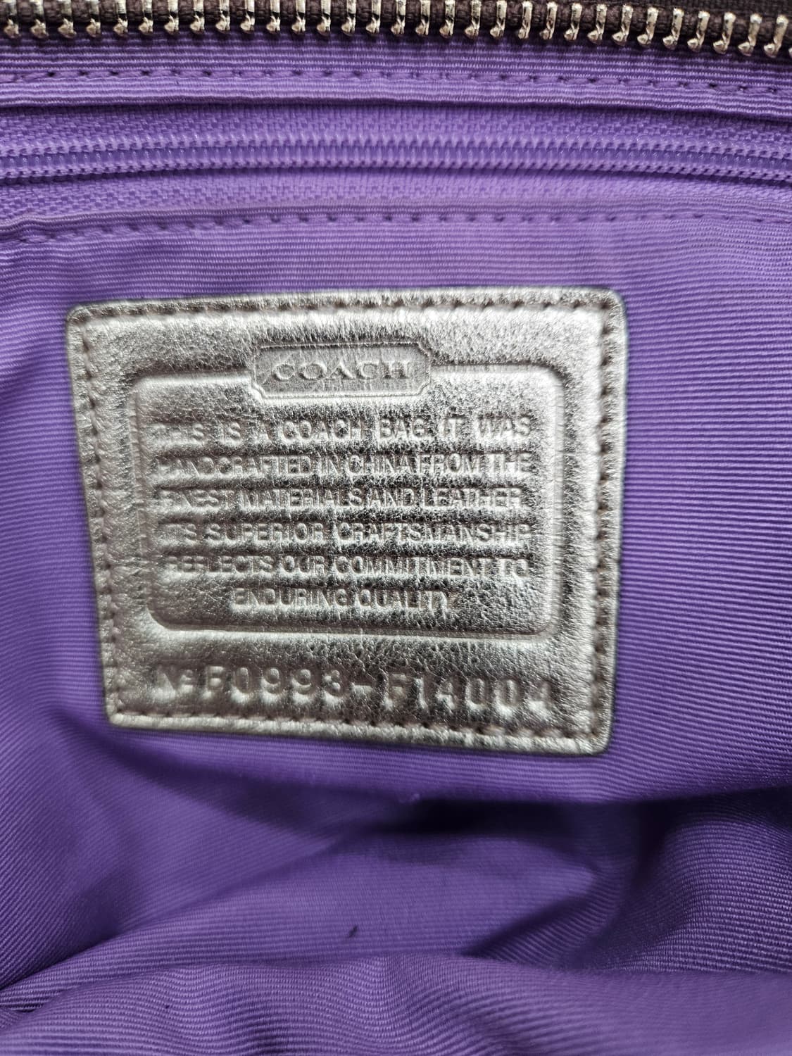 코치 COACH  빈티지 토드백 상품이미지10