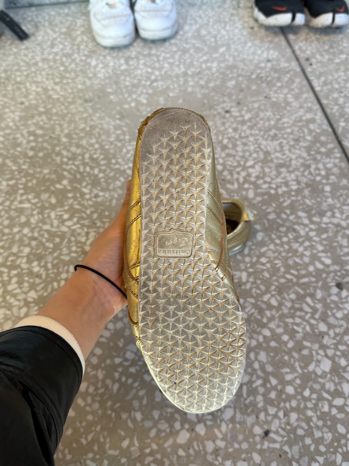 Onitsuka Tiger Mexico 66 Gold Sneakers 상품이미지3