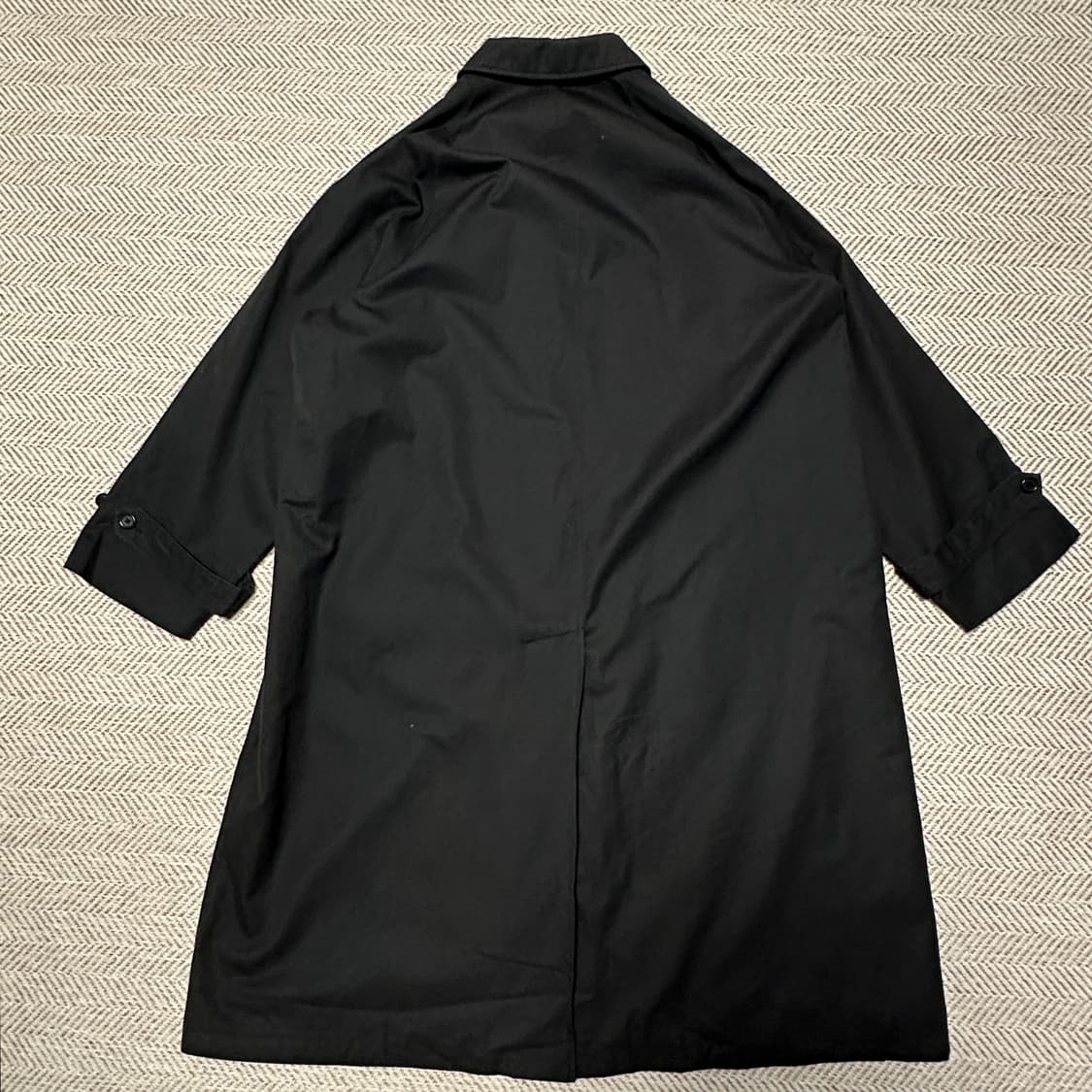 POLO RALPH LAUREN balmacaan coat black 상품이미지2
