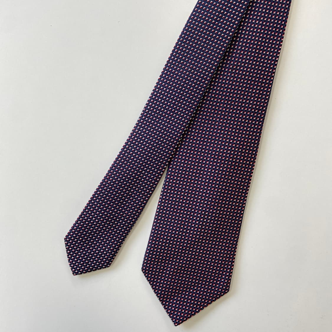 엠포리오 알마니 신형라벨 명품 정품 넥타이(ARMANI) 7.4cm 상품이미지2