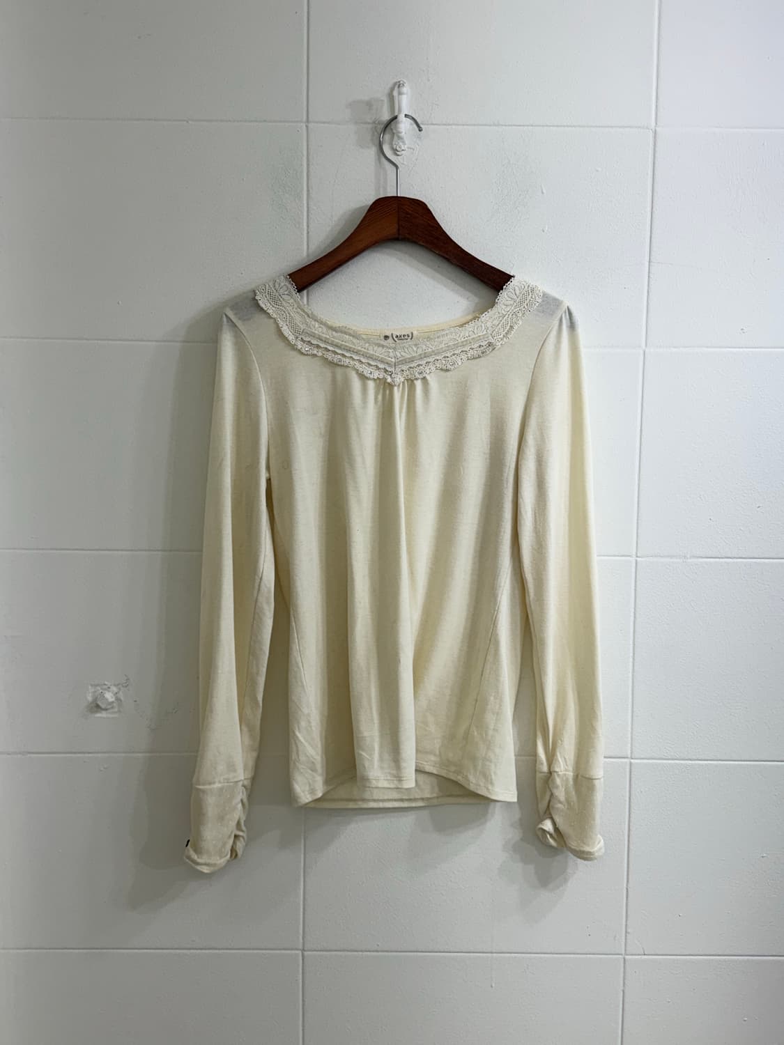 엑시즈팜 아이보리 러블리 라떼갸루 폭닥 니혼진 코디세트  상품이미지3