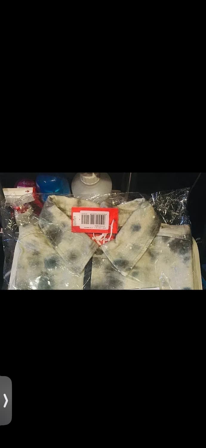 어콜드월ACW X 디젤 콜라보 태그사틴 프린트 트윌 오버셔츠자켓 L 상품이미지8